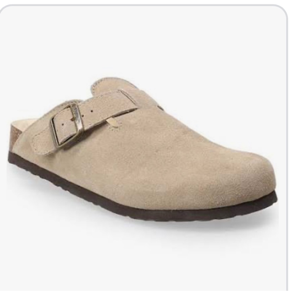 Size 9 light tan clogs